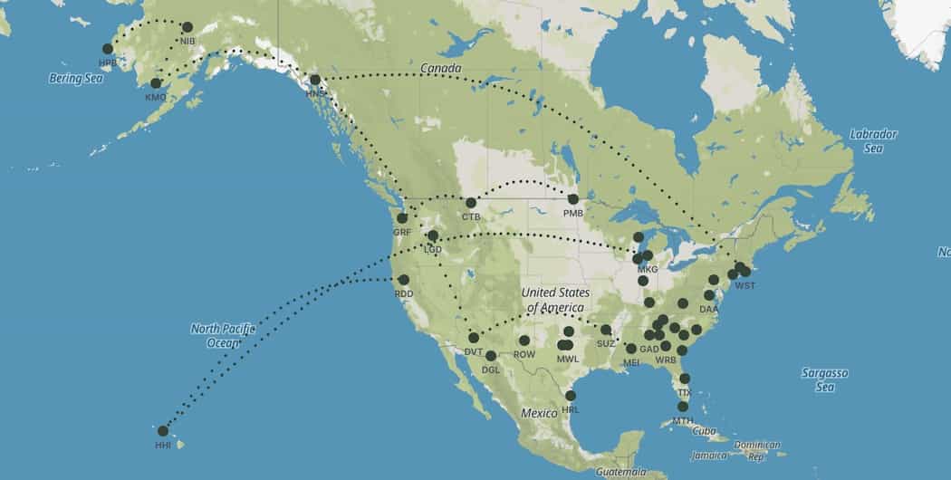 Leaflet Flow Map preview